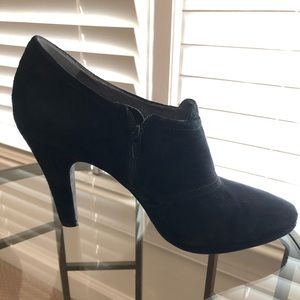 Women High Heel Suede Bootie